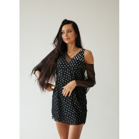 106-2 Накидка пляжная ODS Черная 